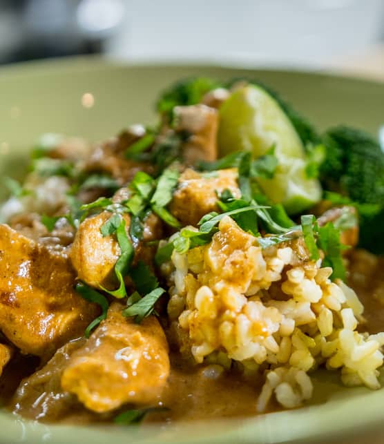 Poulet au beurre à la noix de coco