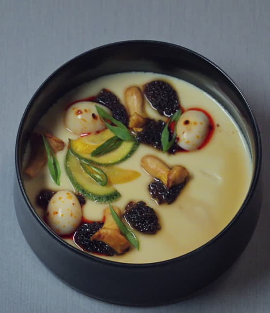 Flanc aux œufs style chawanmushi