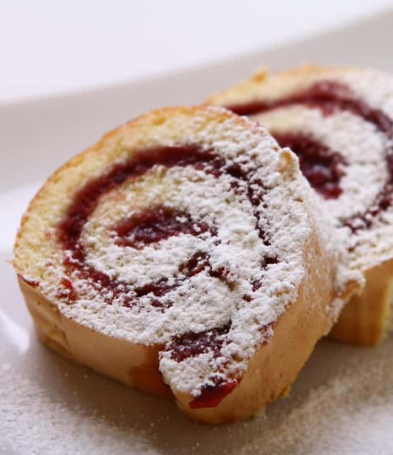 Réaliser un gâteau roulé