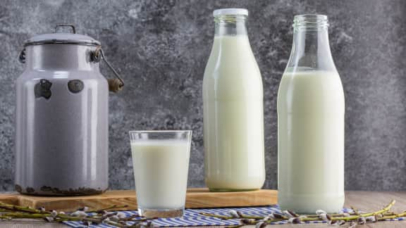 Lait d’antan : texture et bon goût!