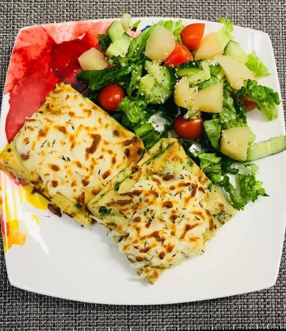 Crêpes aux légumes