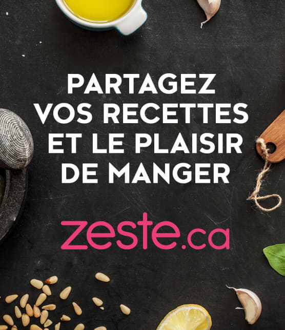 Partagez vos recettes et le plaisir de manger grâce à notre nouvelle fonctionnalité