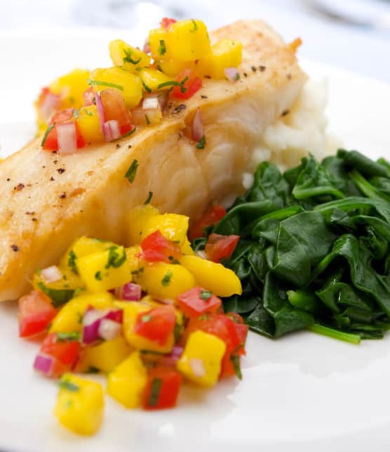 Pangasius et salsa d’agrumes