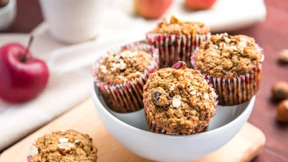 Muffins au goût de brioche