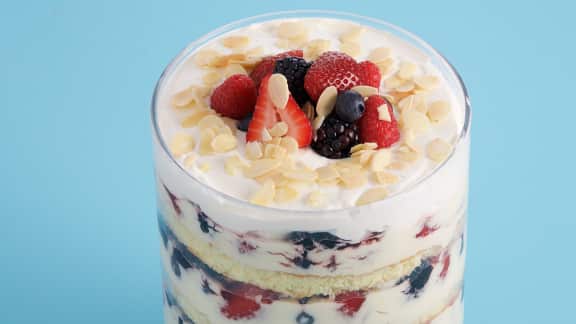 Trifle traditionnel à l'anglaise