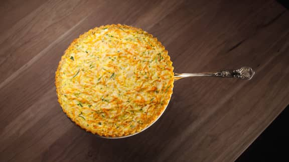 Quiche aux légumes en croûte de quinoa