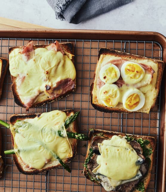 Croque-monsieur à assembler