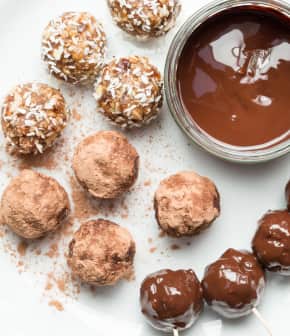 Boules d’énergie choco-amande