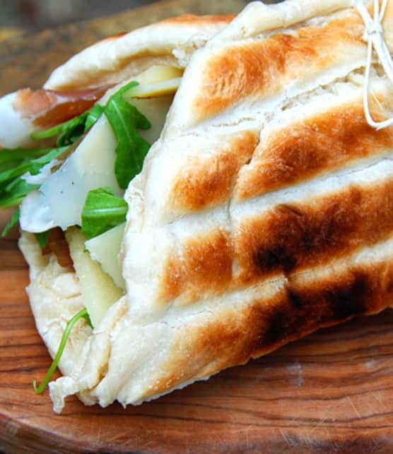 focaccia grillée