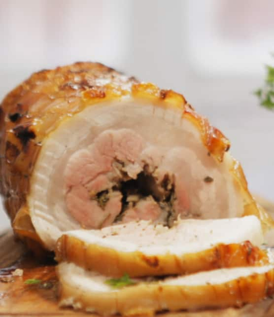 porchetta au citron et au fenouil