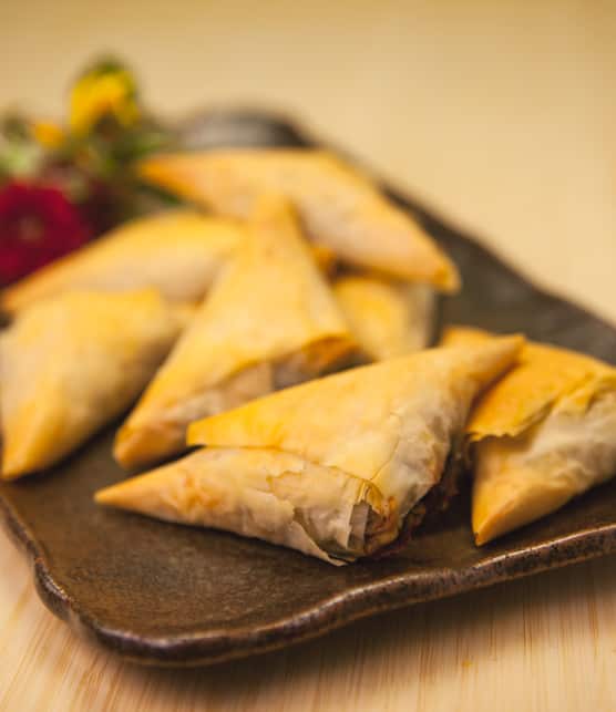 Spanakopita de feta à la menthe