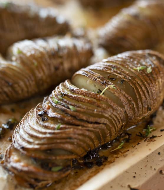 Pommes de terre Hasselback