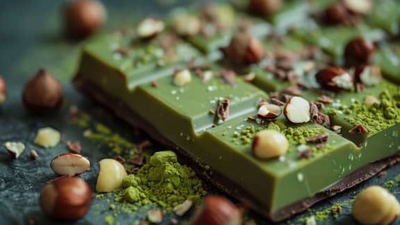 bouchées fondantes Choco-Matcha