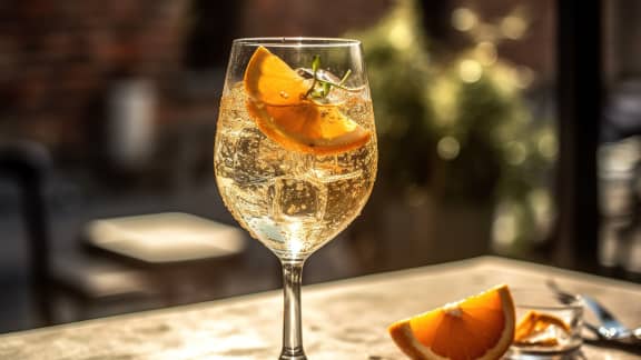 Combien y a-t-il de calories dans un verre de vin ?