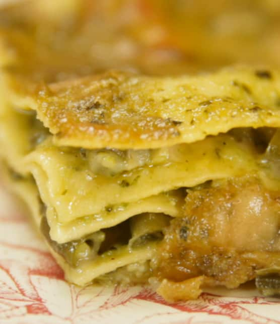 lasagnes au pesto