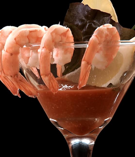 cocktail de crevettes de Jehane Benoît