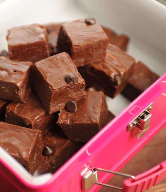 fudge au chocolat