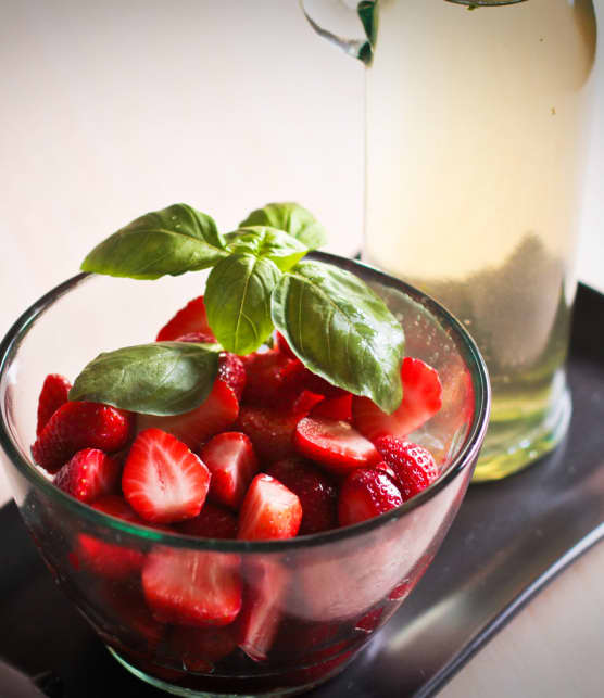 sirop au basilic