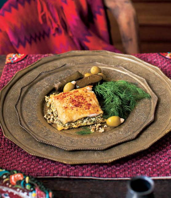 pâtes farcies au fromage (borek)