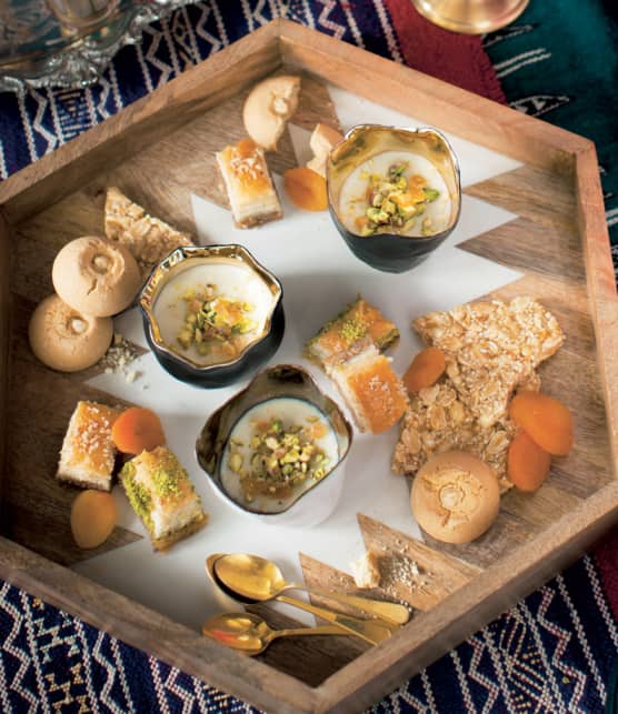 pouding traditionnel aux amandes (keskul)