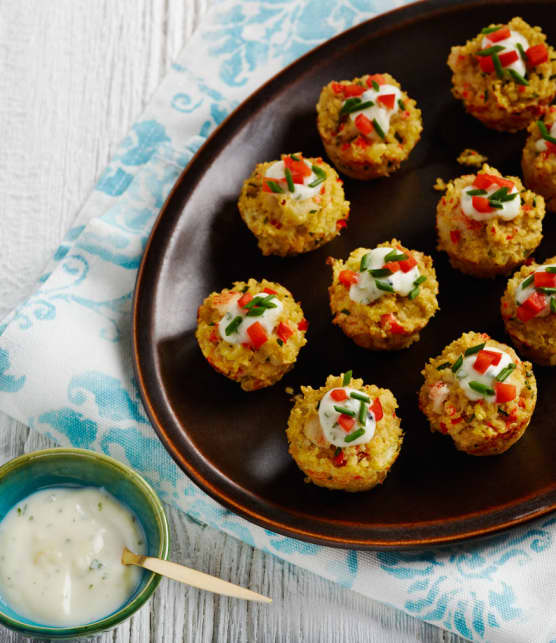 beignets de crabe au quinoa