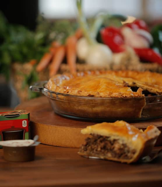 tarte à la viande de chez nous