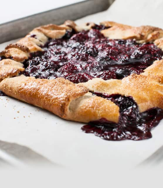 crostata aux petits fruits