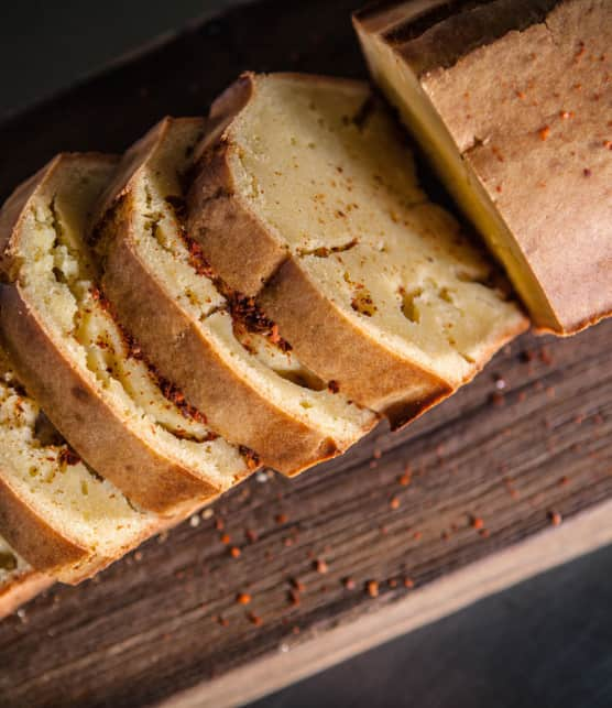 pain de maïs et chow-chow aux tomatillos