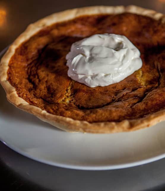 « Chess pie » au bourbon