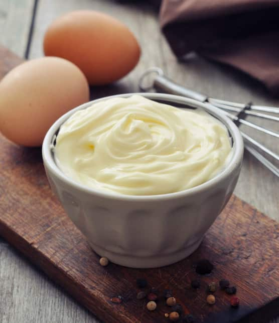 mayonnaise maison au soya et à la lime