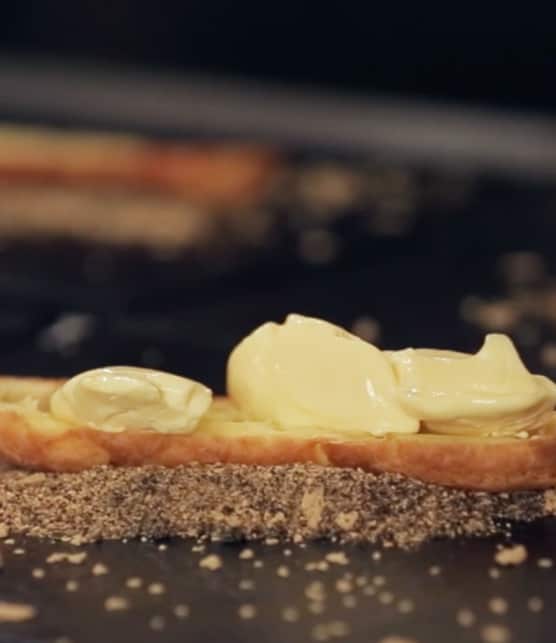 crème glacée à la vanille et azote