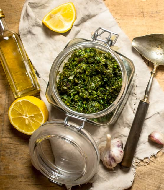 pesto au persil et au citron