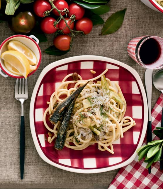 pâtes aux sardines à la palermitaine