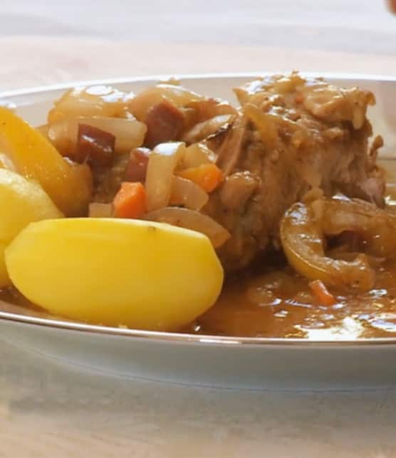 recette de pintade à la catalane