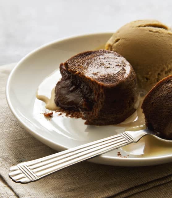 fondant au chocolat