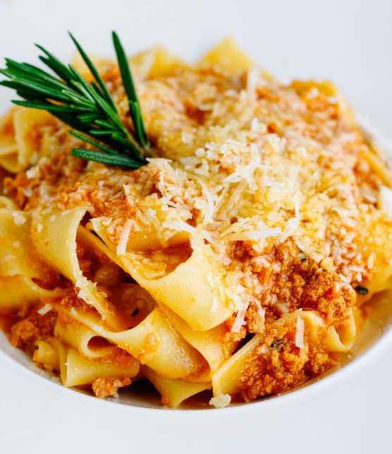 recette de ragù de boeuf au vin rouge