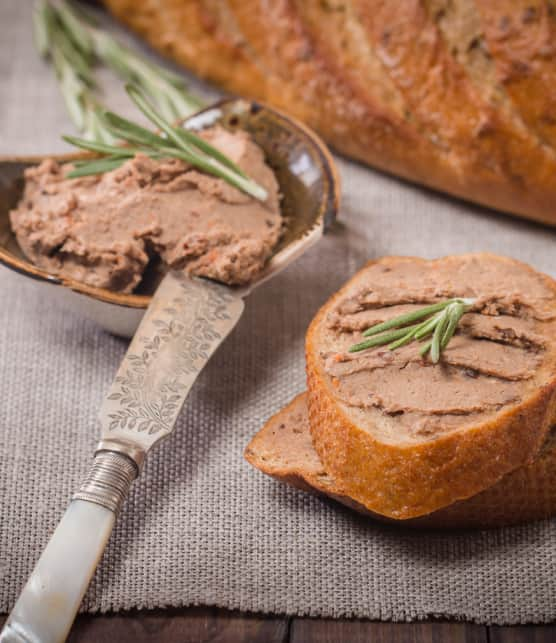 crostinis au pâté de foie de volaille