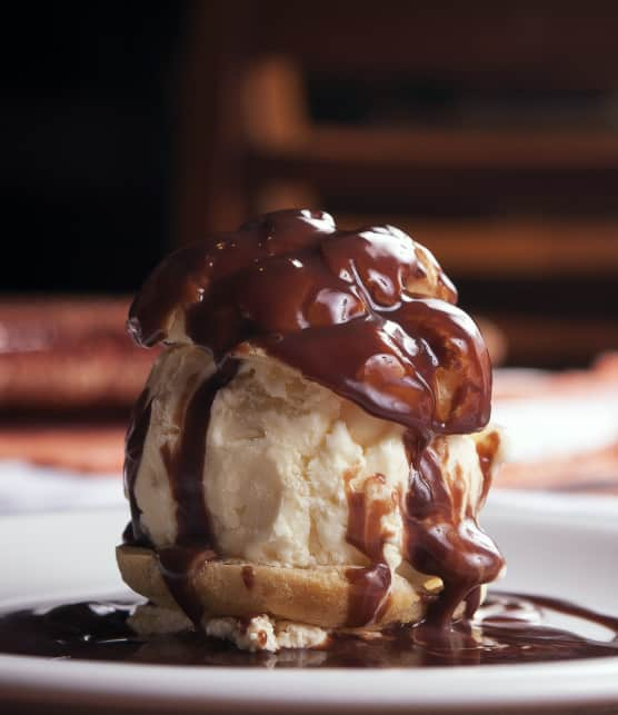 profiteroles au Toblerone