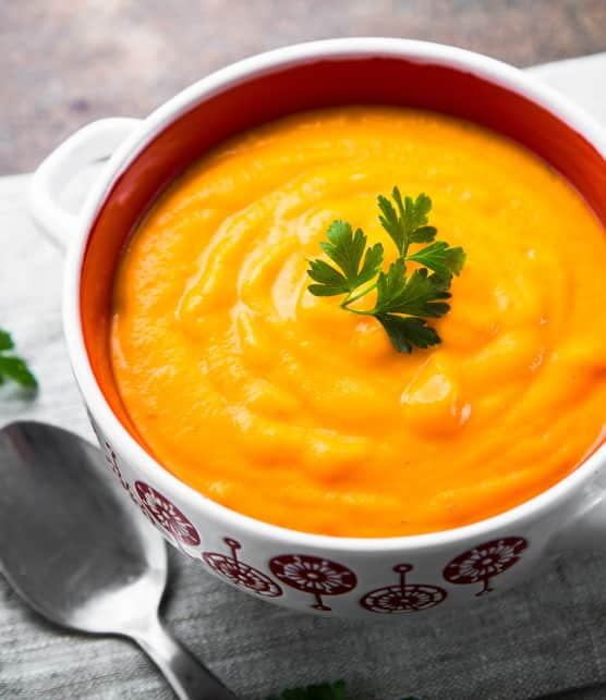 Soupe de carottes à l’orange