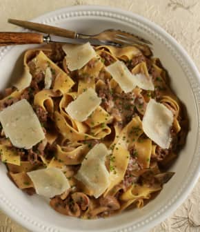 Pappardelle façon Stroganov