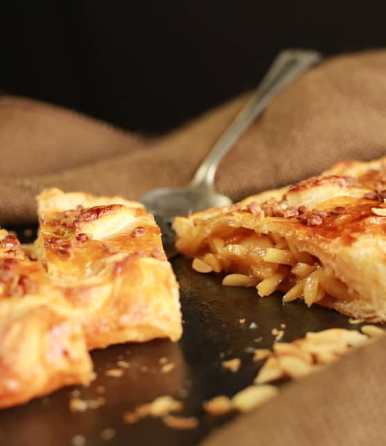 Strudel aux poires et amandes