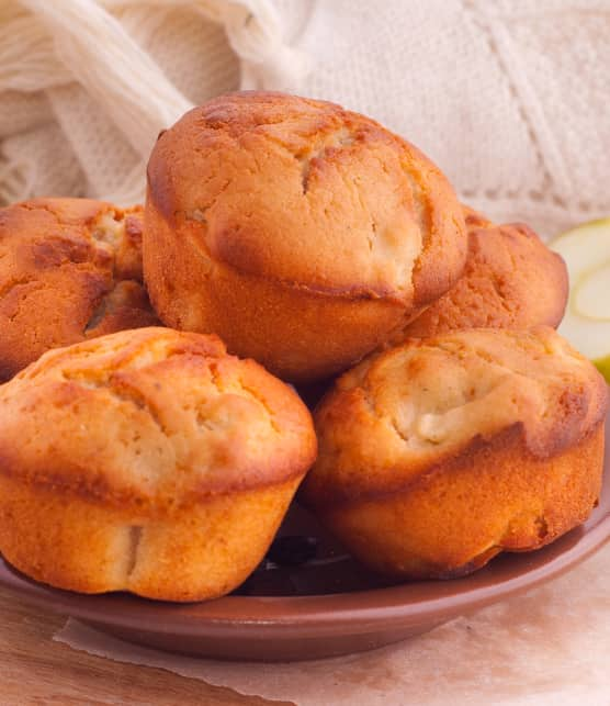 Muffins aux pommes et aux épices