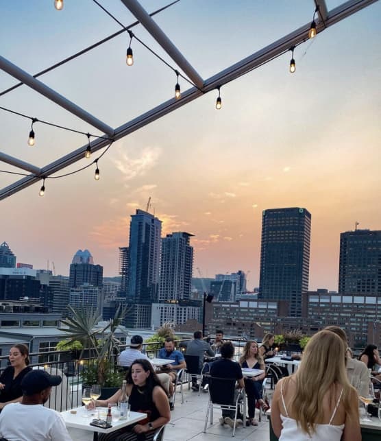 terrasses sur un toit pour profiter de la vue à Montréal