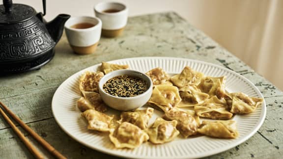 Vendredi : Dumplings vide-frigo aux légumes