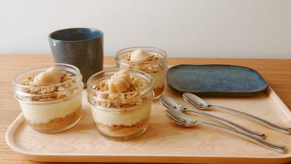 Petits gâteaux au fromage et à l’érable