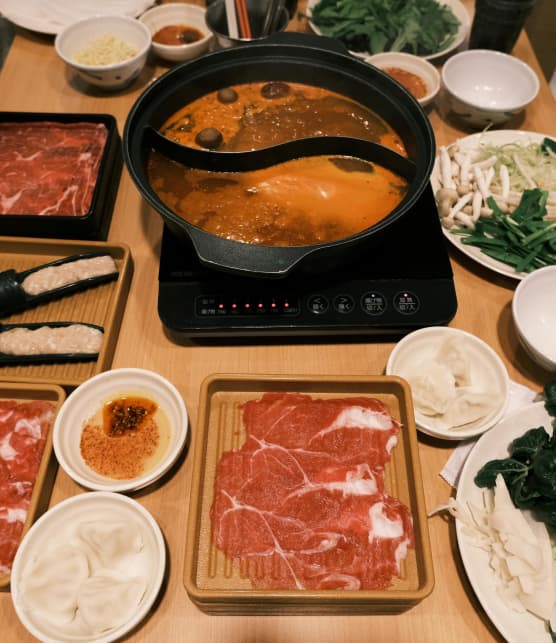 fondue chinoise (bouillon)