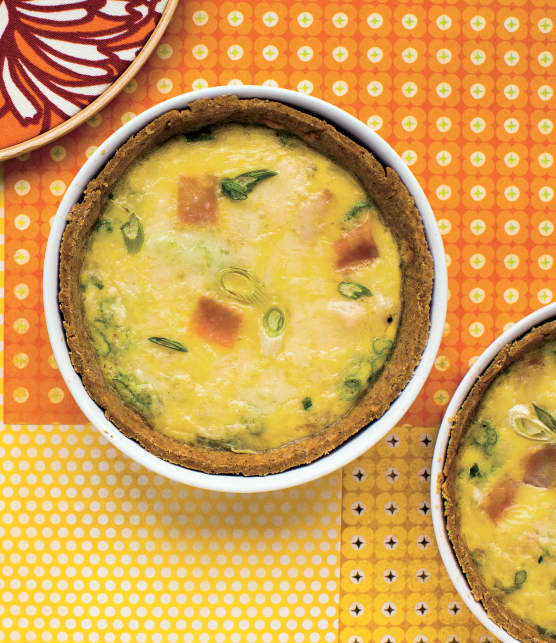 Quiche « sans gluten » au jambon et au fromage