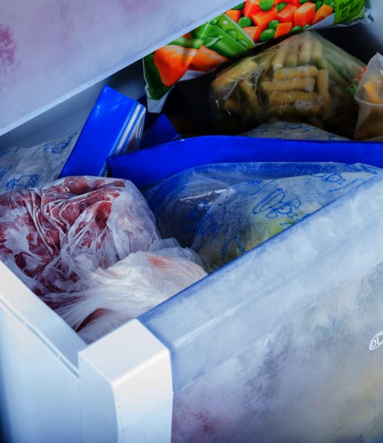 Est-ce qu'on peut utiliser un sac de congélation en plastique d'une fois?