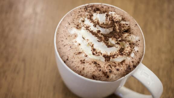 Chocolat chaud crémeux