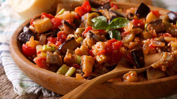 Caponata sicilienne